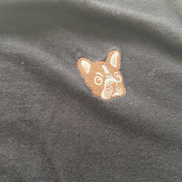 Aritzia Sunday Best Black Cropped Tee in Size Medium - Picture 2 of 3